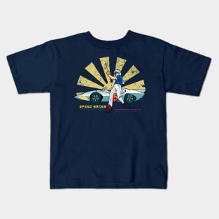 Speed Racer Retro Japanese Kids T-Shirt